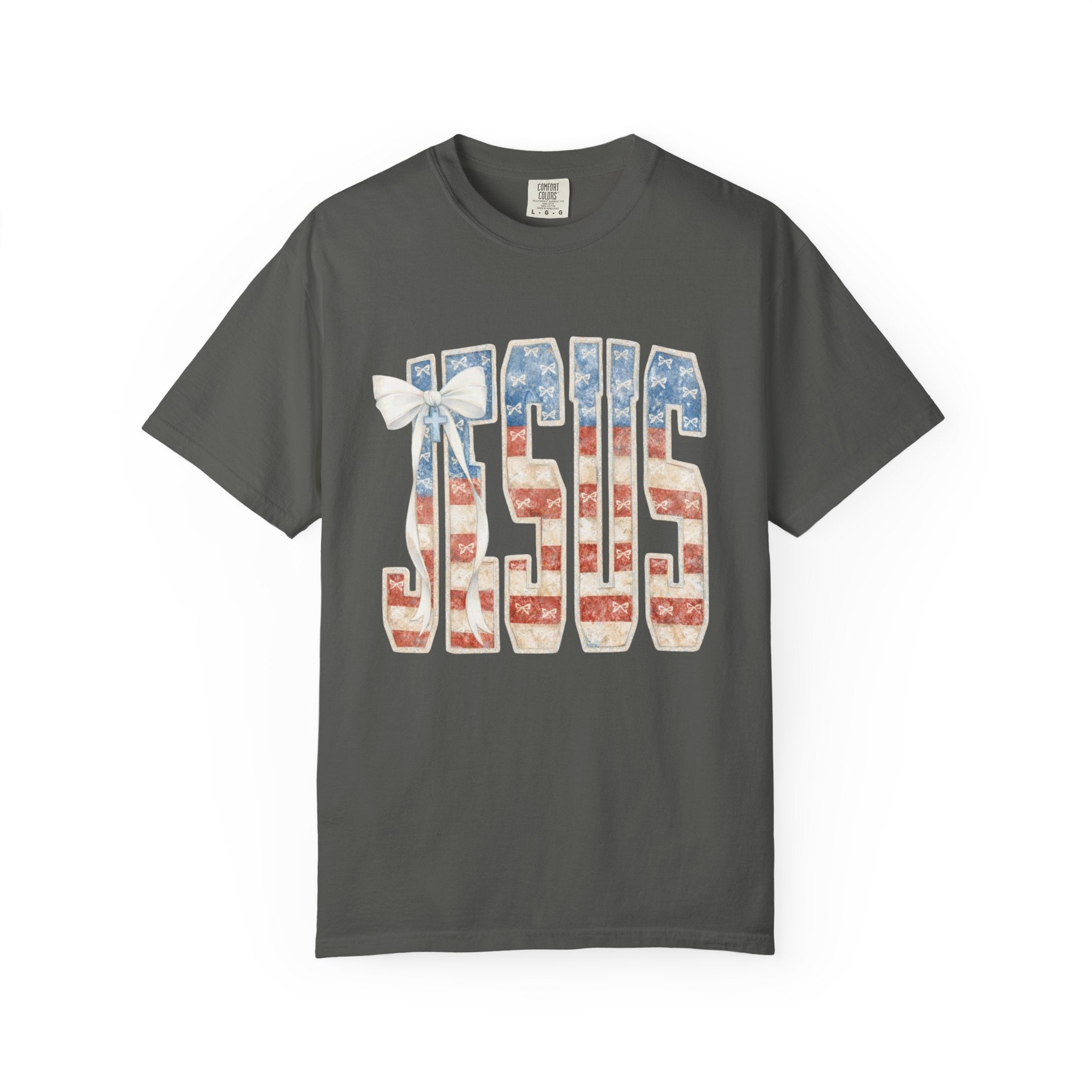Jesus American Flag T-Shirt — Patriotic Christian Tee
