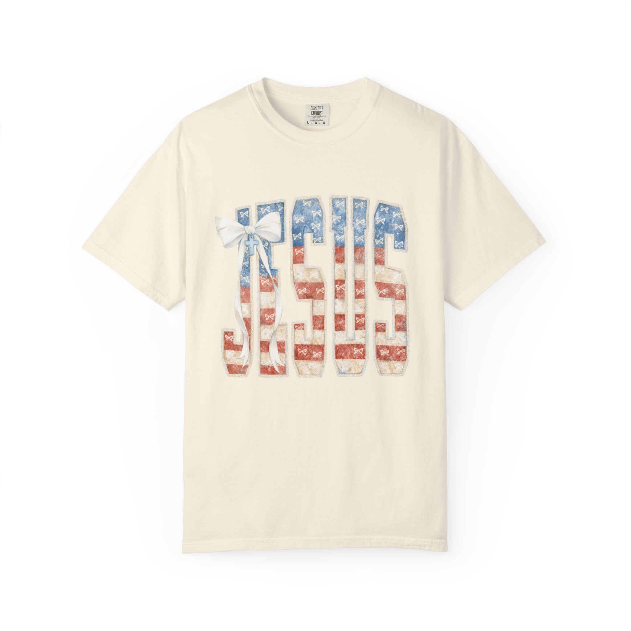 Jesus American Flag T-Shirt — Patriotic Christian Tee