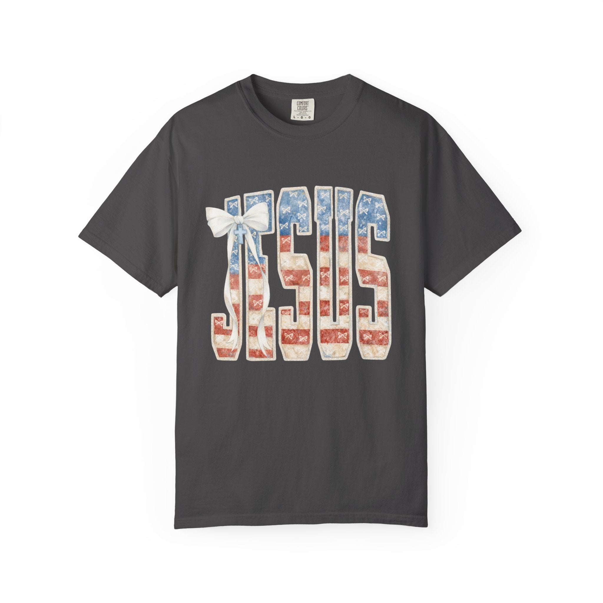 Jesus American Flag T-Shirt — Patriotic Christian Tee
